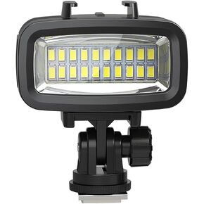 Dive Light Compatible with Gopro Light, 700LM Diving Flashlight, 4 Modes SL-100 Underwater Lights, 40m Waterproof Diving Fill Light, Underwater LED Video Light for Multiple Action Camera
