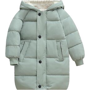 Coat Jacket for Children's Down Padded Jacket Long Cotton Padded Jacket Baby Children's Padded Jacket Winter Clothing