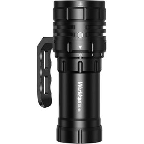 Wurkkos DL46 Dive Light, 20000 Lumen Scuba Diving Flashlight, Type C Rechargeable, 6* XHP50 LED 3 Modes Super Bright Underwater Light Waterproof Dive Torch, for Divers Diving