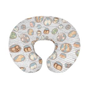 Baby Boy Girl Nursing Pillow Cover Dragon Tale Castle, Watercolor Green Moon Clouds Stars Tree Breastfeeding Pillowcase, Bottle Feeding Pillow Slipcover Cover Only White One Size