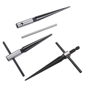 Taper Reamer 3-13mm 5-16mm Hand Metal Deburring Enlarge Pin Reamer for Wood Metal Drilling Handhold and for Electric Drill(Hex handld 5-16mm)