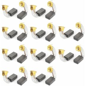 Tool parts 20 Pcs Motor Carbon Brushes Replacement 16 x 10 x 6mm