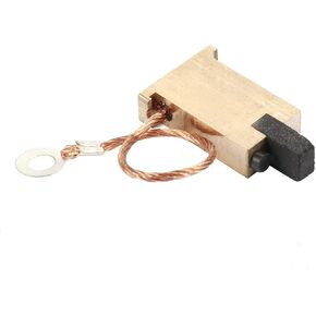 IIVVERR Replacement 6mm x 12mm x 22mm Pressure Regulator Brass Carbon Brush (Repuesto de 6 mm x 12 mm x 22 mm Regulador de presión de latón carbono cepillo