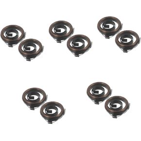 Gadpiparty 4pcs Quill Return Coil Spring Assembly for Drill Press Elasticity Effortless Installation Compatible Vacuum Cleaner Coil Springs More for Drilling Machines