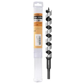 1/2 Inch x 12 Inch Auger Drill Bit, Long Auger Drill Bit for Wood, Hex Shank 3/8 Inch One Piece Wood Drill Bit, Smooth Drilling for Drywall, Plastic, Composite Materials