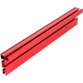 REDYY Miter Gauge Fence,Miter Gauge Fence 75 Type Miter T Track Aluminum Fence Woodworking Miter Fence with Scale for Router Table