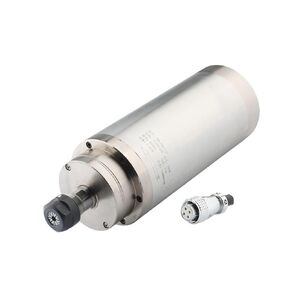 Engraving 3.2kw Spindle Motor ER20 Water-Cooled Spindle 24000rpm D100mm for CNC Milling Machine Router Woodworking Engraving Accessories(3.2kw ER20 380V)