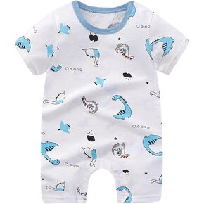 3to6 Month Baby Girl Outfits Summer Thin Male and Female Baby Cute Pattern Home Newborn Undershirts Boys Sleeveless