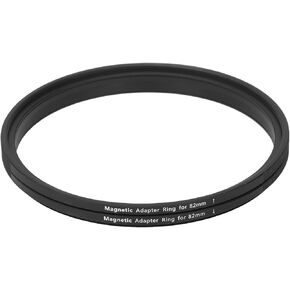 82mm Magnetic Lens Filter Adapter Ring, Screw in Magnetic Adapter Ring, for Converting Thread Filter to Magnetic Filter