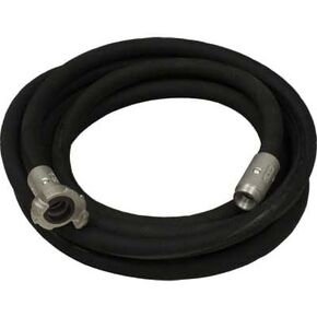 1/2" Blast Hose Assembly with Quick Coupler and Aluminum Nozzle Holder (25 Feet Long)