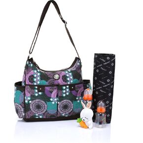 Mes Enfants Seasons Multi-Pockets Microfiber Baby Bag