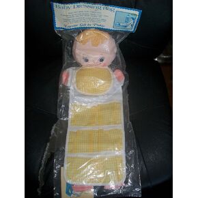 Vintage Plakie Baby Dressing Bag