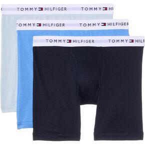 سروال بوكسر كلاسيكي من القطن للرجال من Tommy Hilfiger مكون من 3 قطع in Saudi Arabia