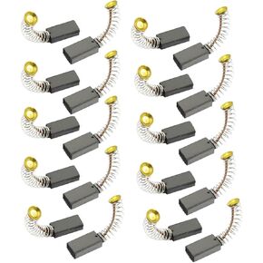 IIVVERR 5 Pairs 19/32" x 5/16" x 1/5" Auto Stop CB20 Carbon Brush for Power Tool (5 pares 19/32' 'x 5/16' 'x 1/5' 'Cepillo de carbón CB20 de parada automática para herramienta eléctrica makk