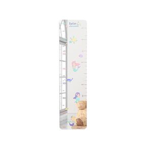 MYRO - Mirrored Height Chart for Children – Shatterproof Acrylic Growth Chart for Nursery, Bedroom, School Locker & Playroom (Little Mermaid)
