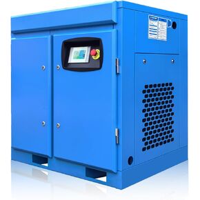 15HP Air Compressor 230V 60Hz 3-Phase 61cfm Max Pressure 120 PSI 11KW Variable Speed Frequency Rotary Screw Air Compressor Commercial Air Compressed System