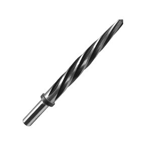 5/8Inch Spiral Flute Reamer with 1/2 Inch Shank, M2 HSS Bridge/Construction Reamer Taper Chucking Reamer Drill Bit