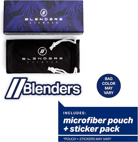 Blenders Eyewear Millenia X2 - نظارات شمسية مستقطبة - عدسات مسطحة عاكسة - حماية 100% من الأشعة فوق البنفسجية - للرجال والنساء in Kuwait