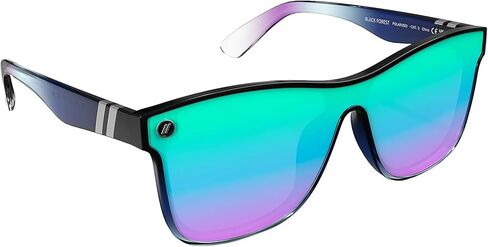 Blenders Eyewear Millenia X2 - نظارات شمسية مستقطبة - عدسات مسطحة عاكسة - حماية 100% من الأشعة فوق البنفسجية - للرجال والنساء in Kuwait