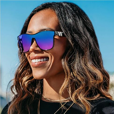 Blenders Eyewear Millenia X2 - نظارات شمسية مستقطبة - عدسات مسطحة عاكسة - حماية 100% من الأشعة فوق البنفسجية - للرجال والنساء in Kuwait