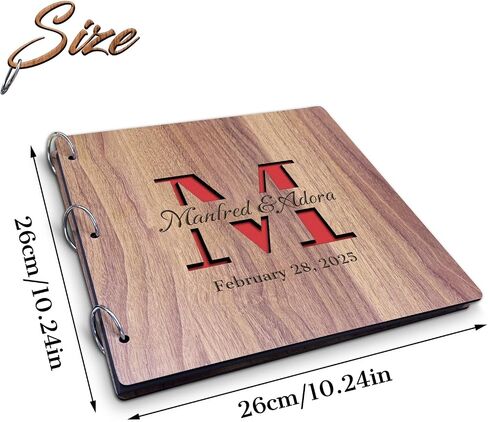Personalized Photo Album Custom Picture Album Customized Engraved Cloth Photo Books Cover for Memorial Christmas Wedding Gift in Kuwait