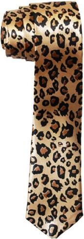 Outer Rebel Fashion Skinny Animal Print Ties in Saudi Arabia
