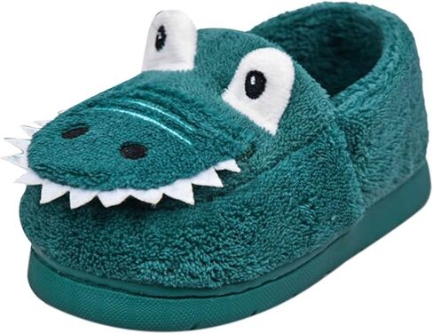 Kids Boys Girls House Slippers Kids Warm Slip On Home Slippers with Soft Memory Foam Cute Winter Nonslip Indoor in Kuwait