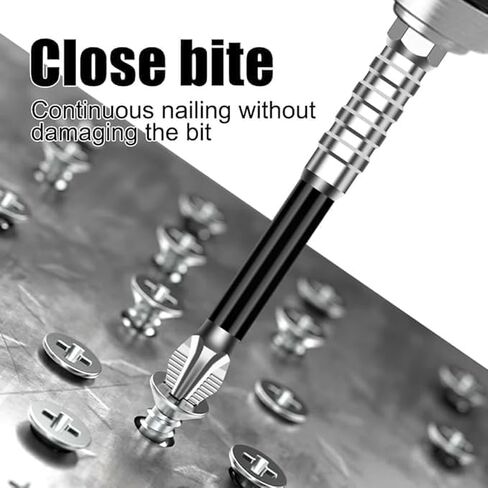 High Magnetic Screwdriver Drill Bit Set, 2025 New Magnetic Screwdriver Bits, Universal Anti Slip Magnetic Electric Screwdriver Set Suitable for Home Decoration, Car Repair (12PCS) in Saudi Arabia