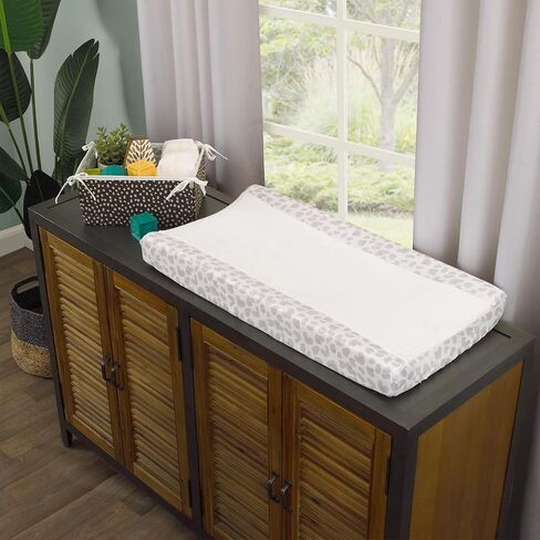 Changing Pad Super Soft- Breathable Floral Changing Table Sheet Infant Changing Mat for Baby Boys Girls in Saudi Arabia