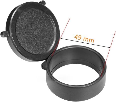 Lens Cover Quick flip Binocular Lens dust Cover, Suitable for 25-69mm Night Vision Goggle Accessories(Inner Dia 28mm) in Kuwait