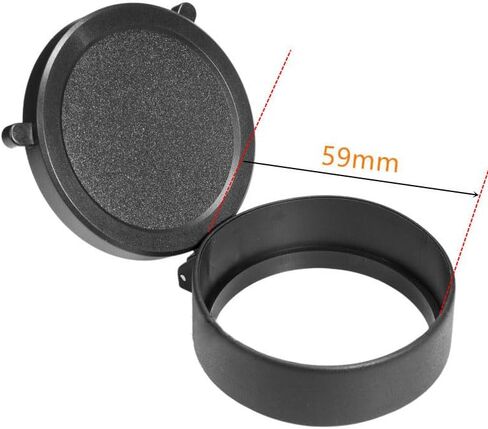 Lens Cover Quick flip Binocular Lens dust Cover, Suitable for 25-69mm Night Vision Goggle Accessories(Inner Dia 28mm) in Kuwait