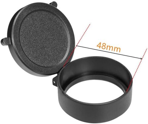 Lens Cover Quick flip Binocular Lens dust Cover, Suitable for 25-69mm Night Vision Goggle Accessories(Inner Dia 28mm) in Kuwait