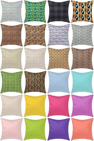 وسائد الحمل Maizi للنوم المخصص تصميم كامل الجسم وسادة محيط 34 × 34 بوصات وسادة مربعة شملت آلة إغلاق المظروف قابلة للغسل الدعم نوم الدعم هدية الحمل جنون in Kuwait