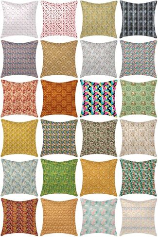 وسائد الحمل Maizi للنوم المخصص تصميم كامل الجسم وسادة محيط 34 × 34 بوصات وسادة مربعة شملت آلة إغلاق المظروف قابلة للغسل الدعم نوم الدعم هدية الحمل جنون in Kuwait