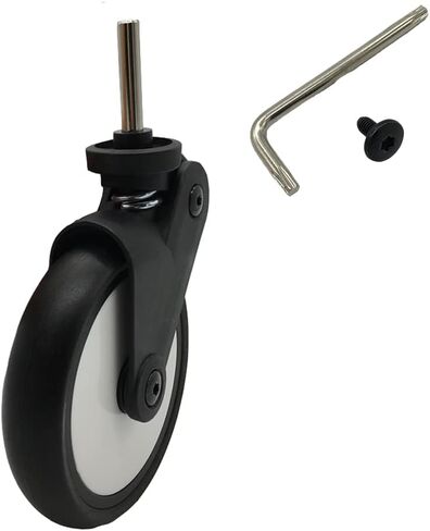 Stroller Replacement Rubber Wheels Front and Rear Wheel Stroller Accessory Compatible With Babyzen YOYO YOYA (1 PCS Front Wheel) in Saudi Arabia