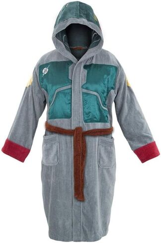 Star Wars Boba Fett Unisex Hooded Bathrobe for Adults in Saudi Arabia