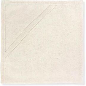 Jet&Bo BABY 100% Cashmere Receiving Blanket with Hood in Natural - Unisex, 30" x 30" - Ultra Soft, Hypoallergenic & Temperature Regulating – Gift Box and Card Included