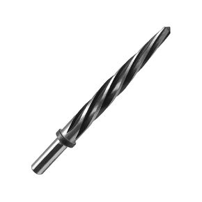 5/8Inch Spiral Flute Reamer with 1/2 Inch Shank, M2 HSS Bridge/Construction Reamer Taper Chucking Reamer Drill Bit