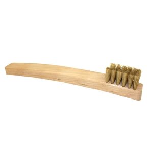 Silk Spotting Brush #21 White Hog Bristle
