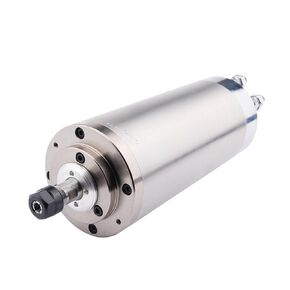 1.5kw ER11 CNC Router Spindle Motor Φ80x190mm 4 Bearing Water Cooling Spindle Motor for CNC Router Carving(1.5kw ER11 380V)