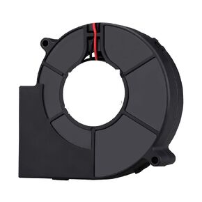 Commercial Air Blower Centrifugal Turbo Blower Centrifugal Dust Exhaust Fan Floor Dryer Adapter Radial Turbo Cooler(12 Dual Ball DC,2Pcs Fans)