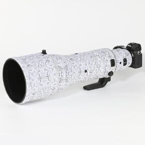 CHASING BIRDS Camouflage Waterproof Lens Coat for Nikon Z 400mm f/2.8 TC VR S Rainproof Lens Protective Cover (Shadow Black)