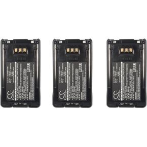 Battery for NX-200 NX-300 TK-5220 TK-5320 TK-3320 KNB-47L KNB-48L KNB-50NC 2500mAh (3PCS)