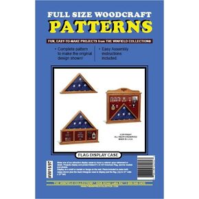 Flag Display Case Woodworking Project Plan
