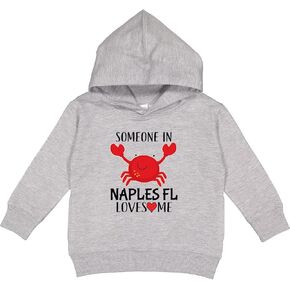 inktastic Someone in Naples Florida Loves Me Toddler Hoodie