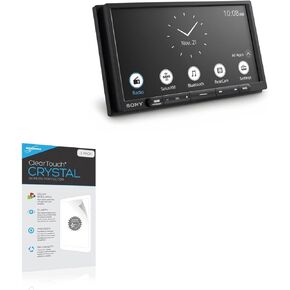 BoxWave Screen Protector Compatible with Sony XAV-AX3700 - ClearTouch Crystal (2-Pack), HD Film Skin - Shields from Scratches