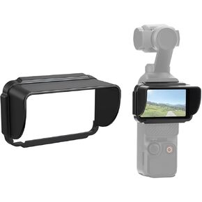 الشاشة Sunshade for DJI Osmo Pocket 3 ، واقي Hood Hood Anti-Glare ، وغطاء ABS الصلب لتعزيز الرؤية في الضوء الساطع ، MR824001