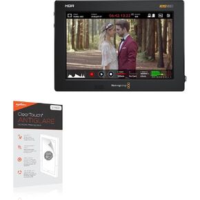 BoxWave Screen Protector Compatible with Blackmagic Video Assist 12G HDR (7 in) - ClearTouch Anti-Glare (2-Pack), Anti-Fingerprint Matte Film Skin