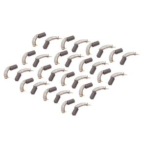 IIVVERR 15 Pairs 9x4x4mm Carbon Brushes Power Tool for Electric Hammer Drill Motor (15 pares de herramientas de 9x4x4mm carbono herramienta eléctrica para martillo eléctrico taladro motor