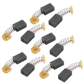 IIVVERR 5 Pairs 30x13x8x6mm Carbon Brushes Power Tool for Electric Hammer Drill Motor (5 Pares de 30x13x8x6mm Cepillos de carbón Herramienta eléctrica para martillo eléctrico de perforación del motor